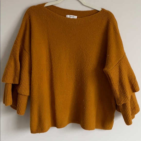 Madewell Ruffle Sweater - Picture 2 of 5